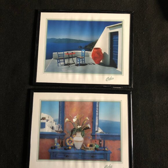 Two ceba wall decors art print in frame small home decors - Picture 8 of 13